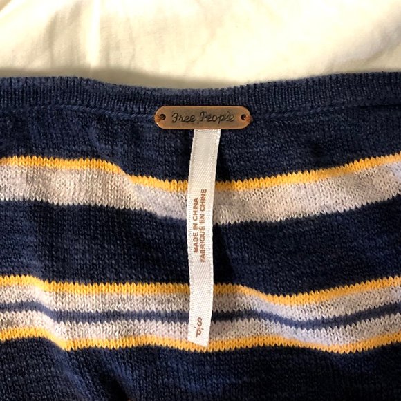 Free People Striped Knit Tank Top - Picture 3 of 3